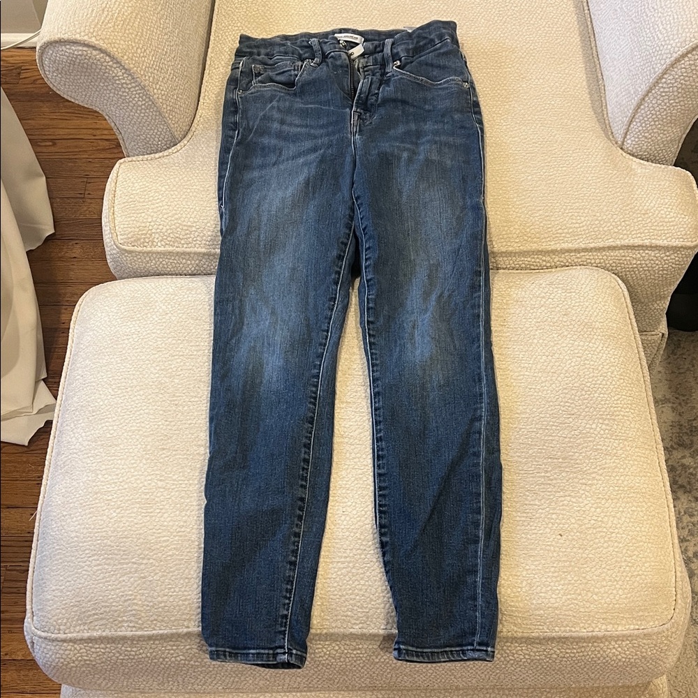 Good American Dark Blue Skinny Jeans